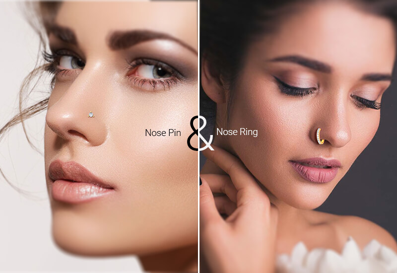 Differences Between Nose Pin and Nose Ring