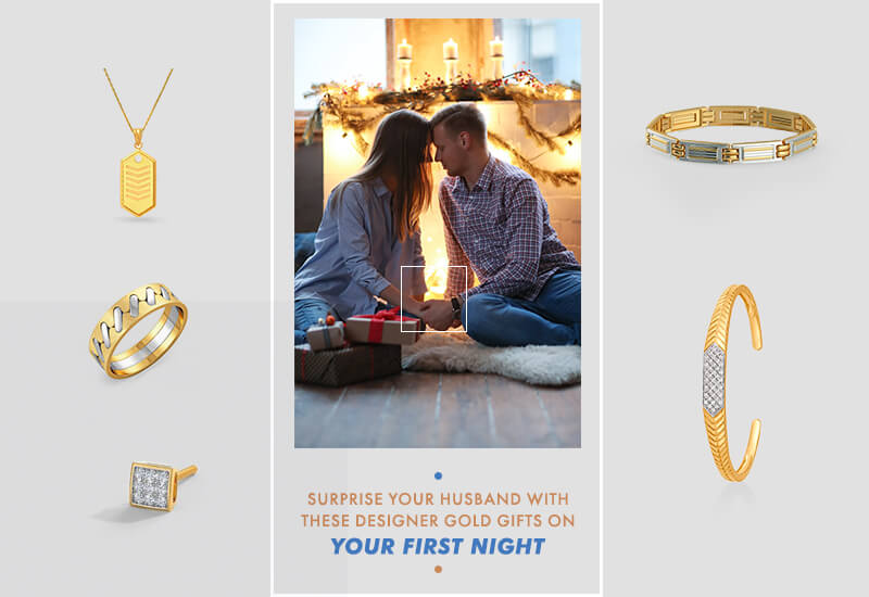 Surprise Your Husband with These Designer Gold Gifts on Your First Night