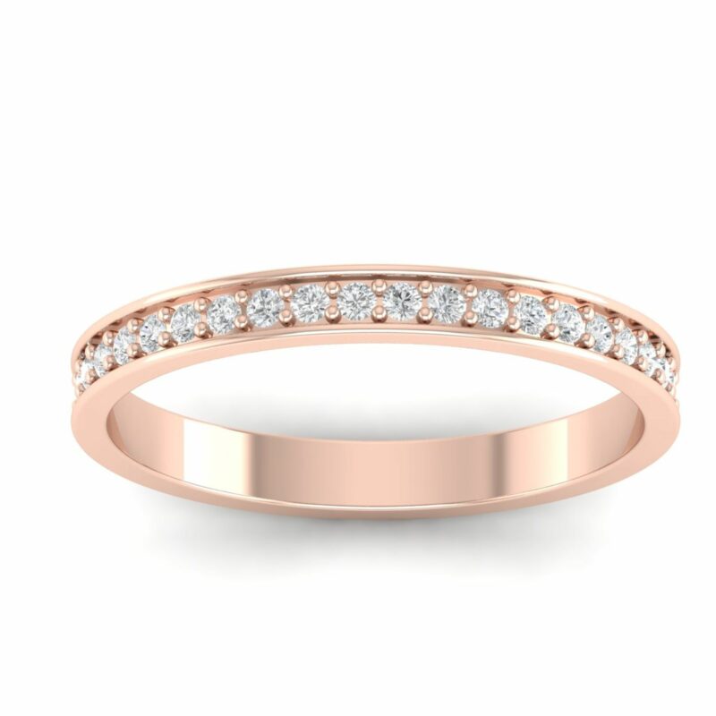 Round Classic Diamond Ring | | 1 Gram Gold Couple Rings ||