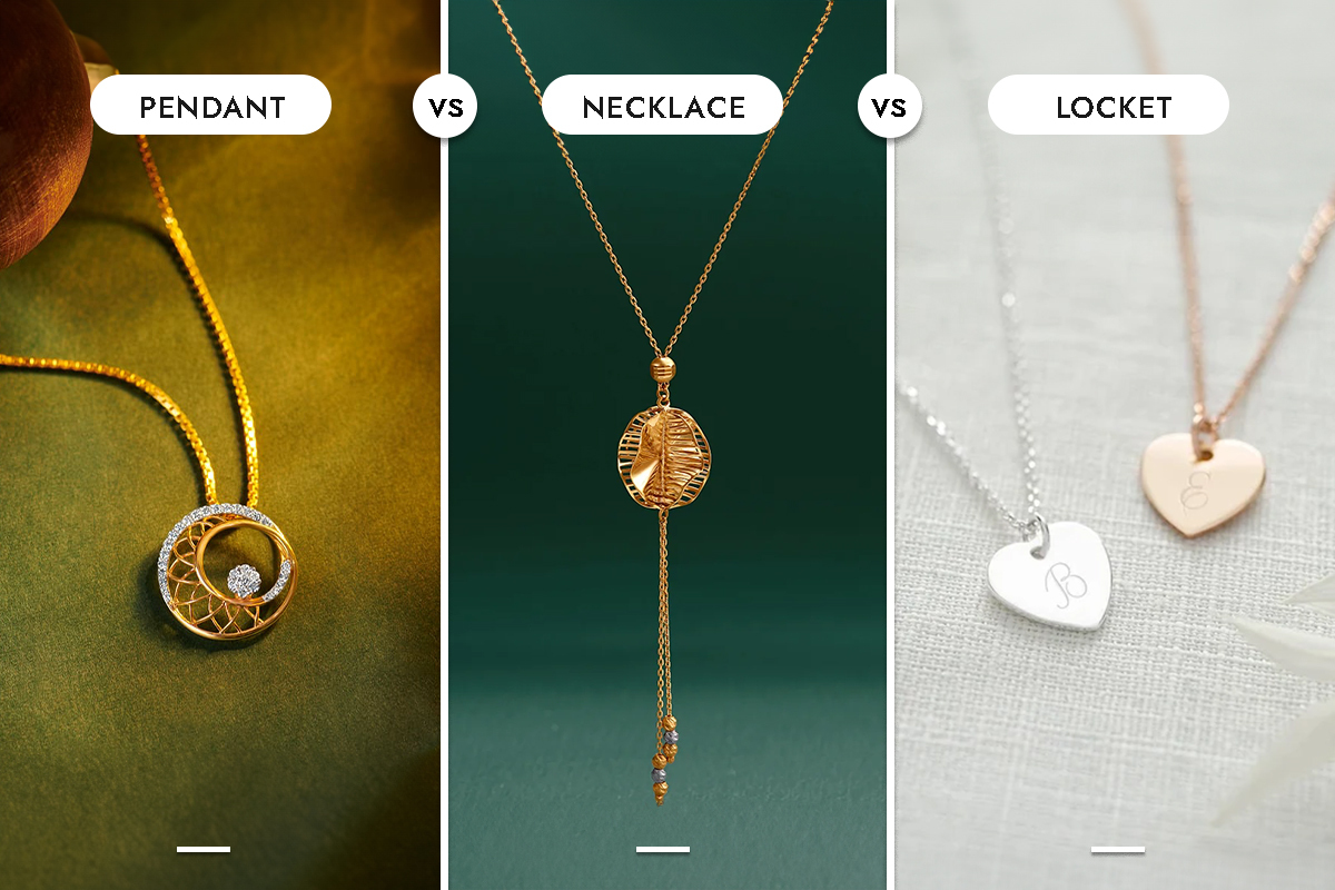 pendant vs necklace vs locket what is the difference