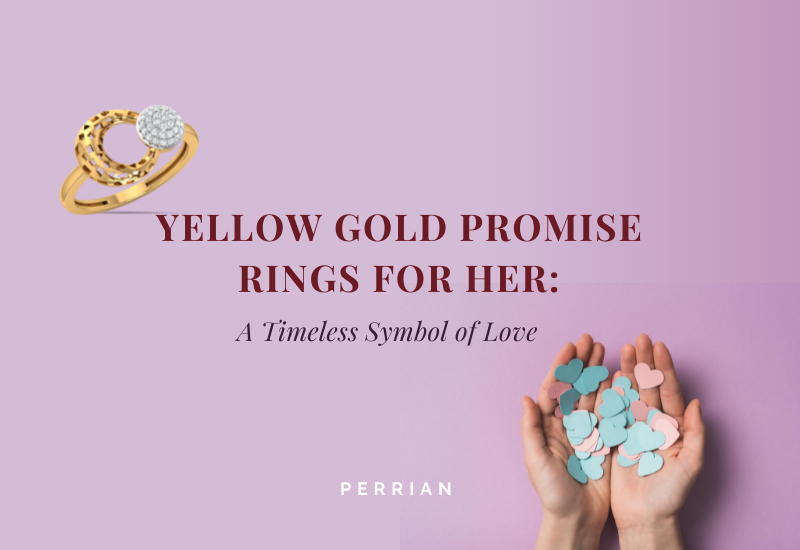 Yellow Gold Promise Rings for Her A Timeless Symbol of Love