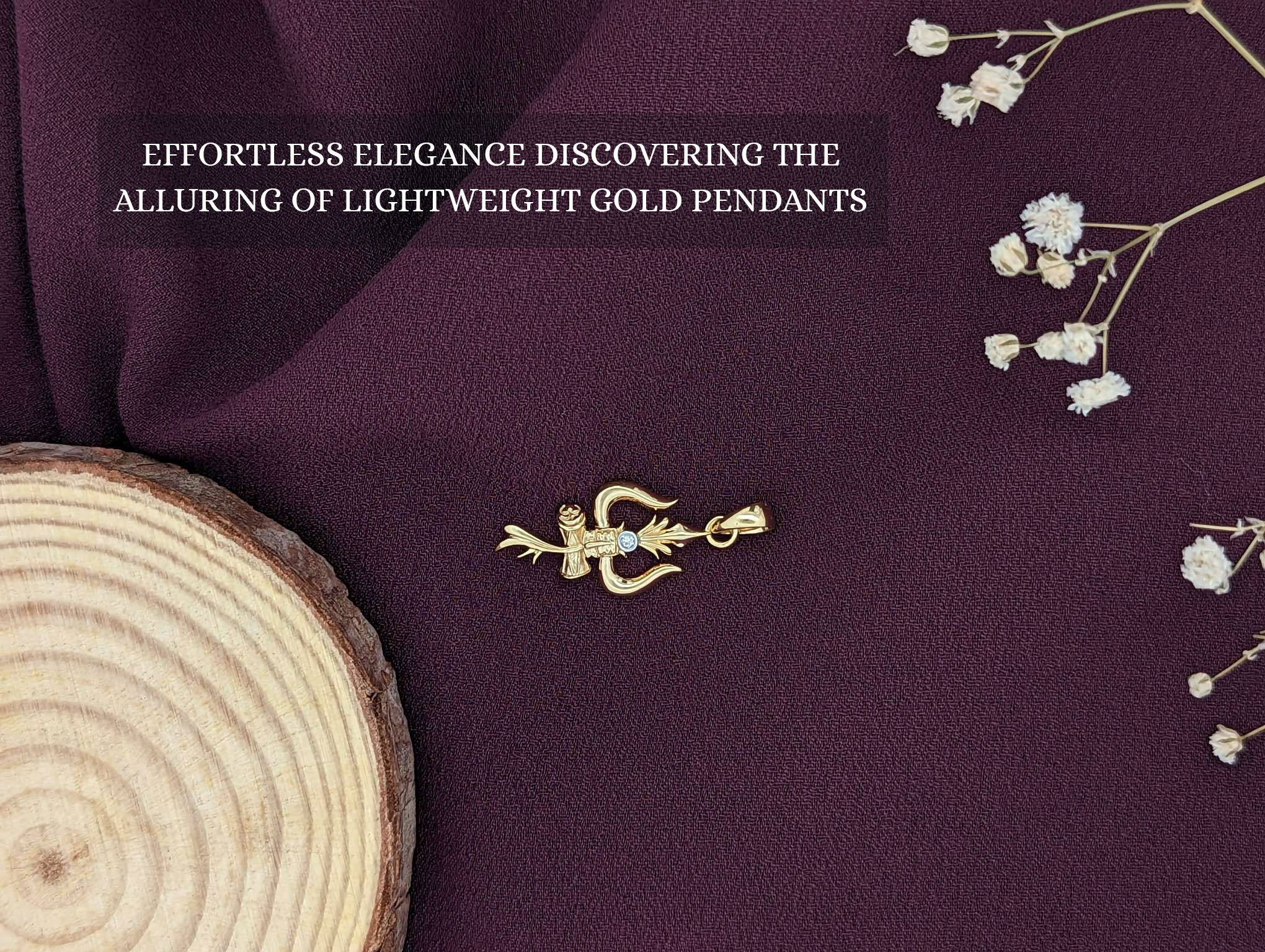 Effortless Elegance: Discovering the Alluring of Lightweight Gold Pendants