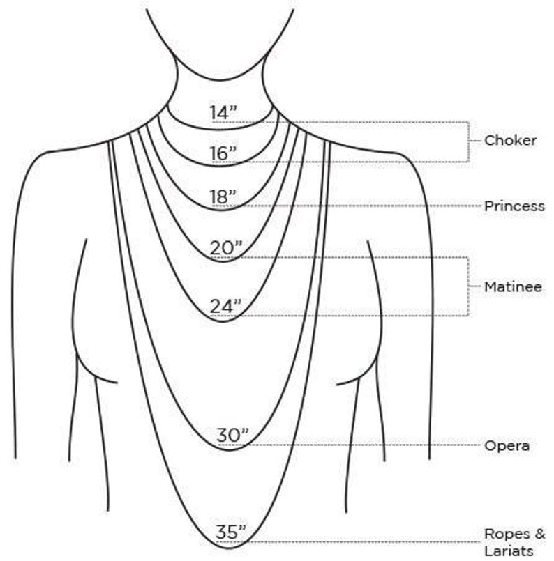 necklace lengths