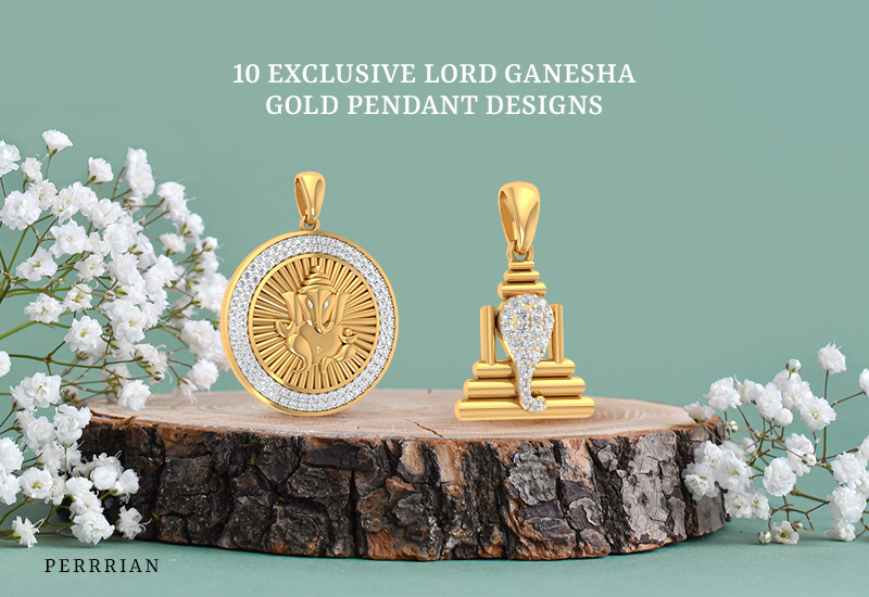 10 Exclusive Lord Ganesha Gold Pendant Designs