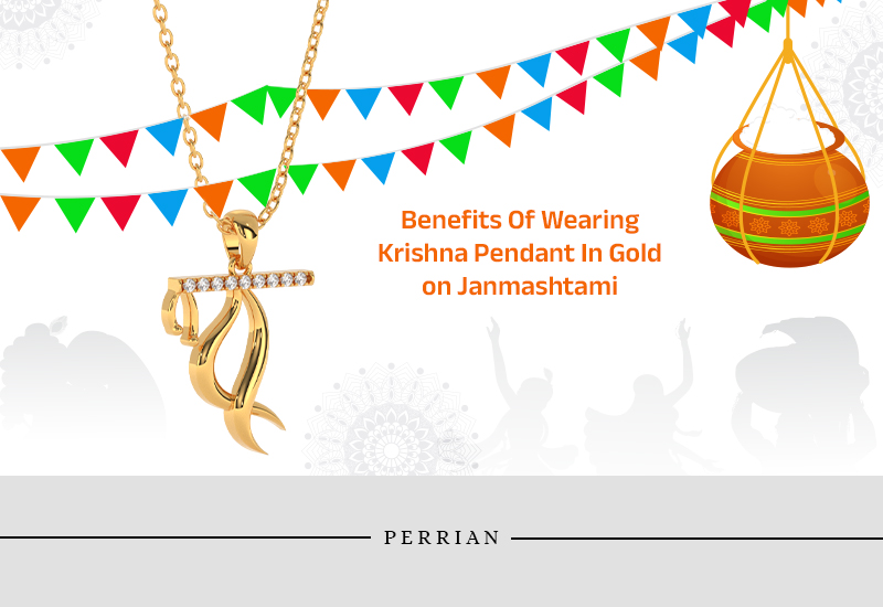 Best 4 Benefits Of Wearing Krishna Pendant In Gold on Janmashtami