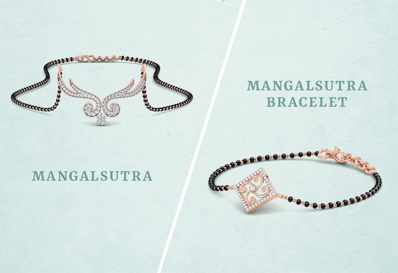 Diamond Mangalsutra vs Mangalsutra Bracelet which one to choose