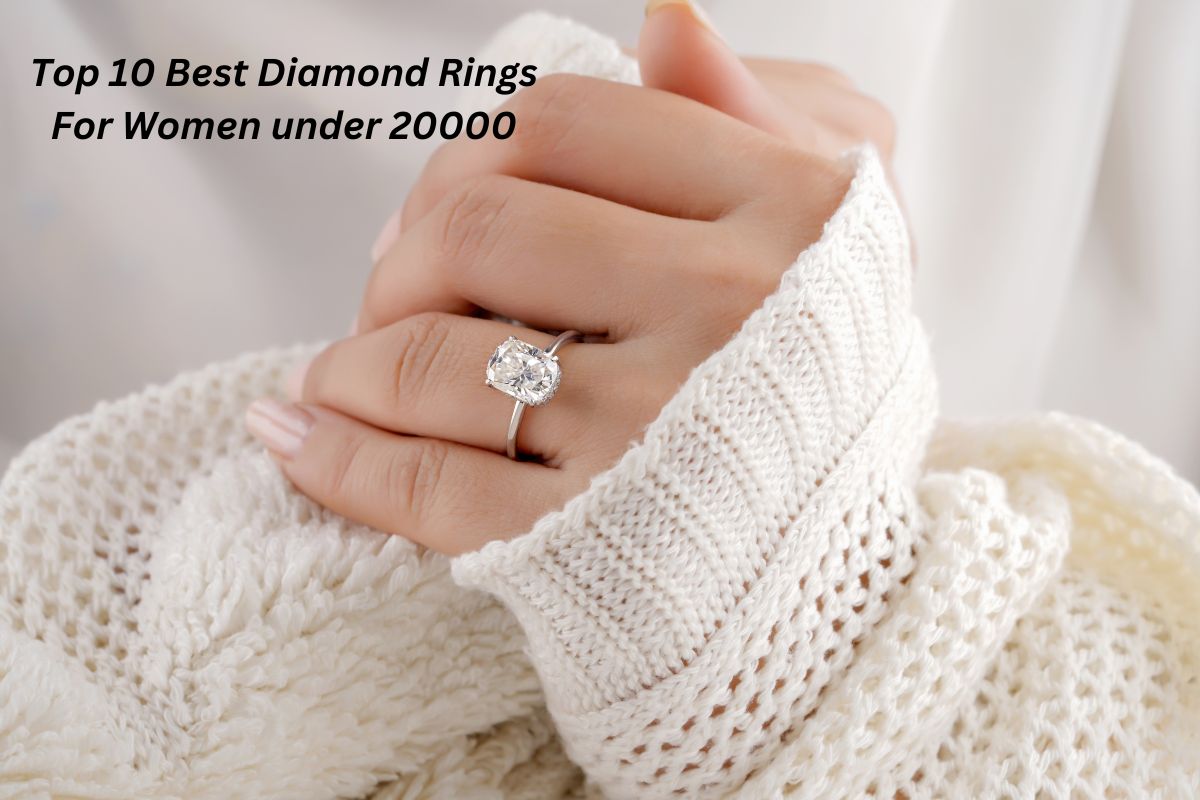 Diamond Ring for women under 20000