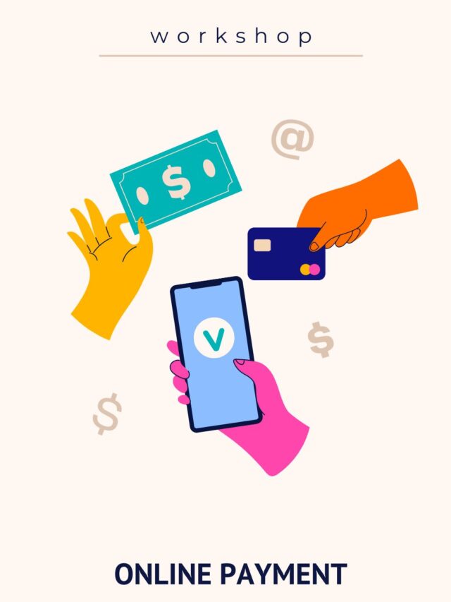 Colorful Minimalist Online Payment Services Instagram Story