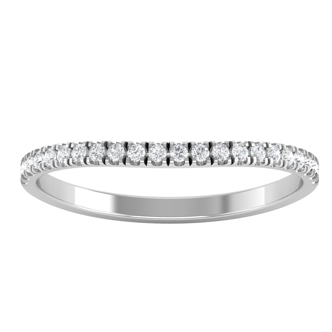 || A Guide to Choose the Best Wedding Band For Solitaire Ring|| Diamond pave Band