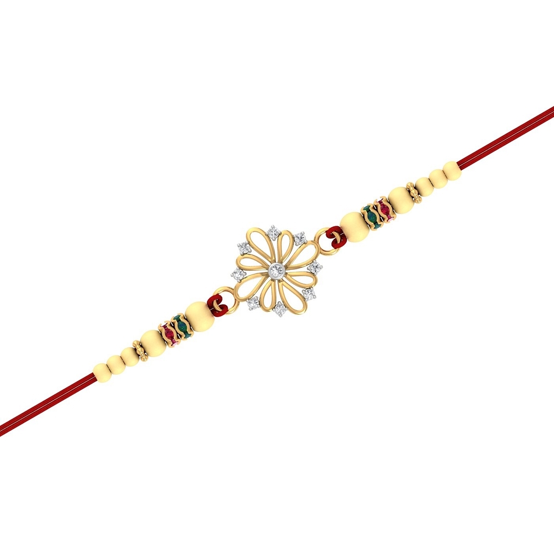 Flower Petal Gold Rakhi  || Trending Top 10 Best Gold Rakhi Choices||